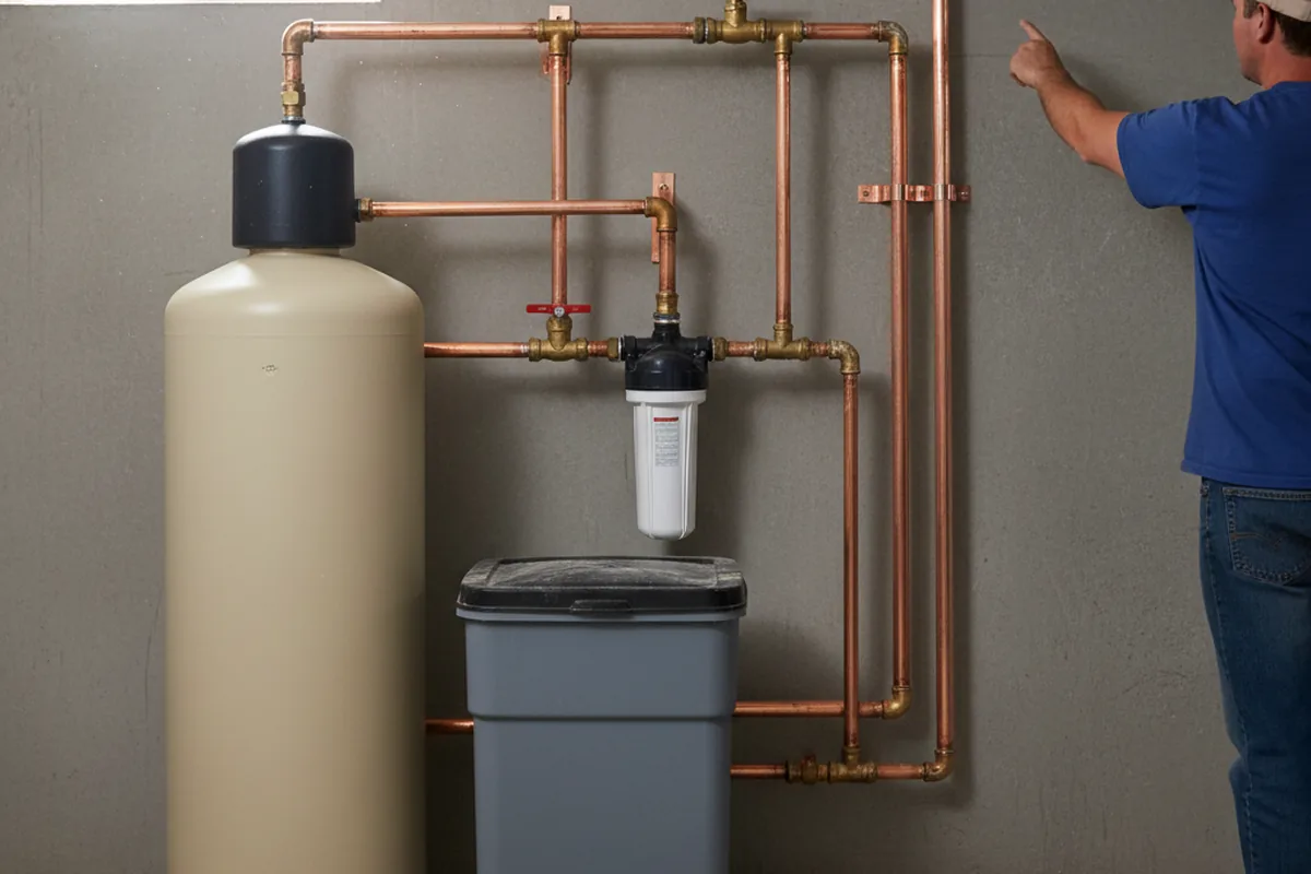 Whole-house water treatment system installed in Mingoville